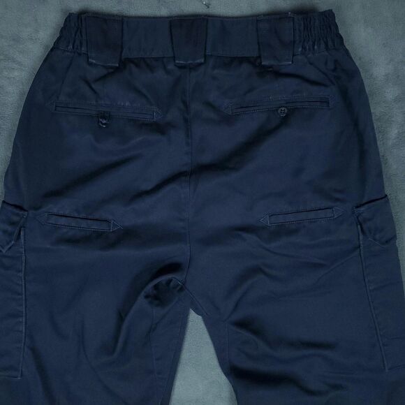 5.11 Tactical Pants Mens 32x34 Cargo Navy Blue Workwear Utility Pockets Uniform - Picture 14 of 15